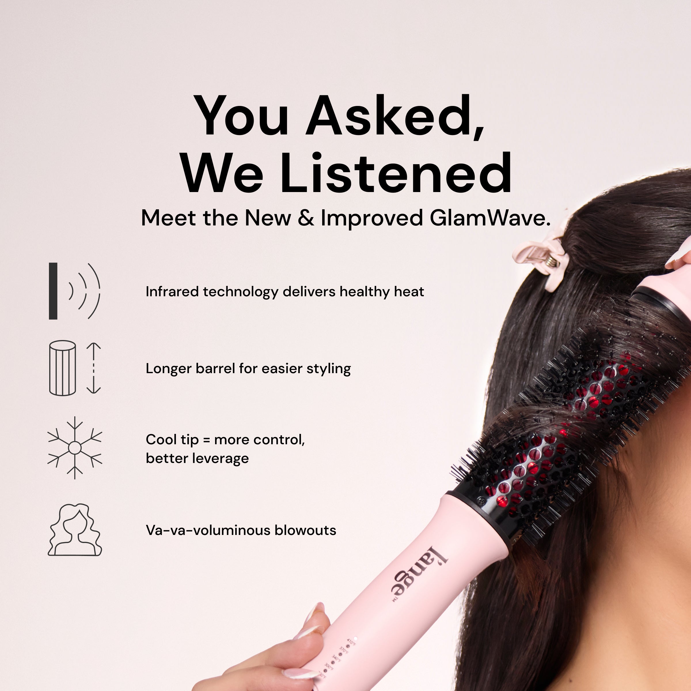 GlamWave Thermal Ionic Brush