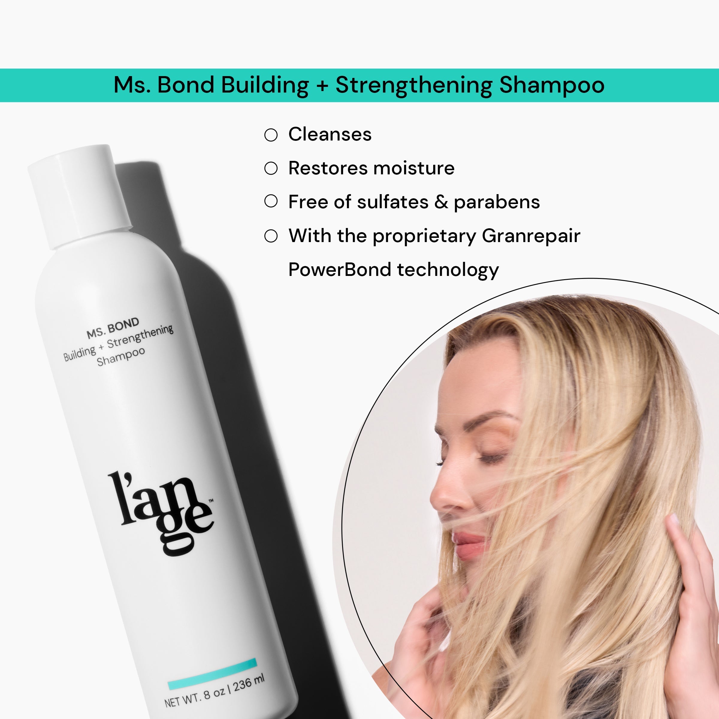 Ms. Bond Building + Strengthening Shampoo