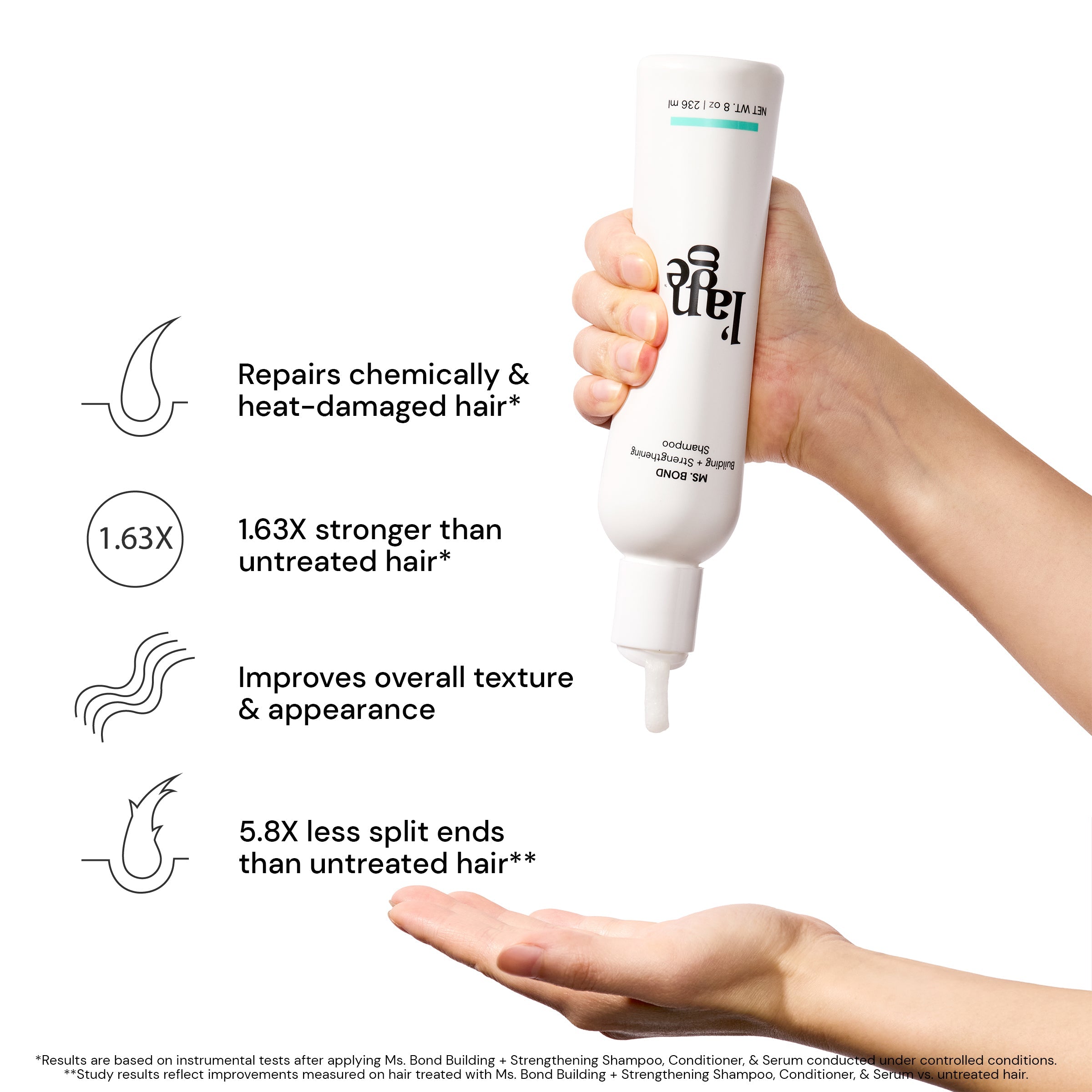 Ms. Bond Building + Strengthening Shampoo